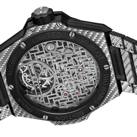 hublot carbone|hublot tourbillon 43mm.